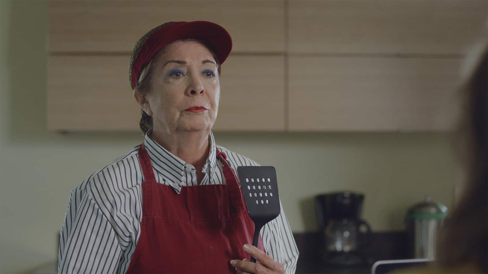 Still from the Wealthfront video advertisement "Save Yourself"